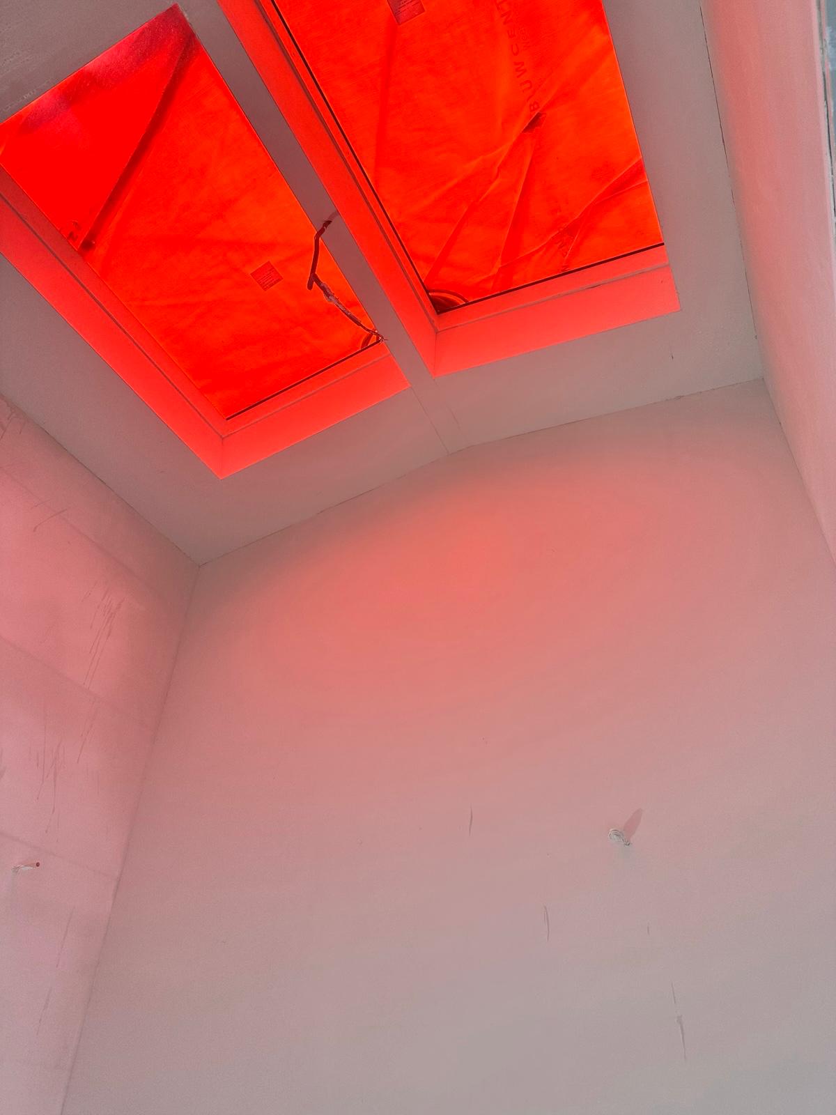 Latex muur strak